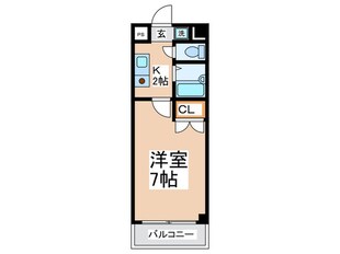 コスモコ－ト大南の物件間取画像